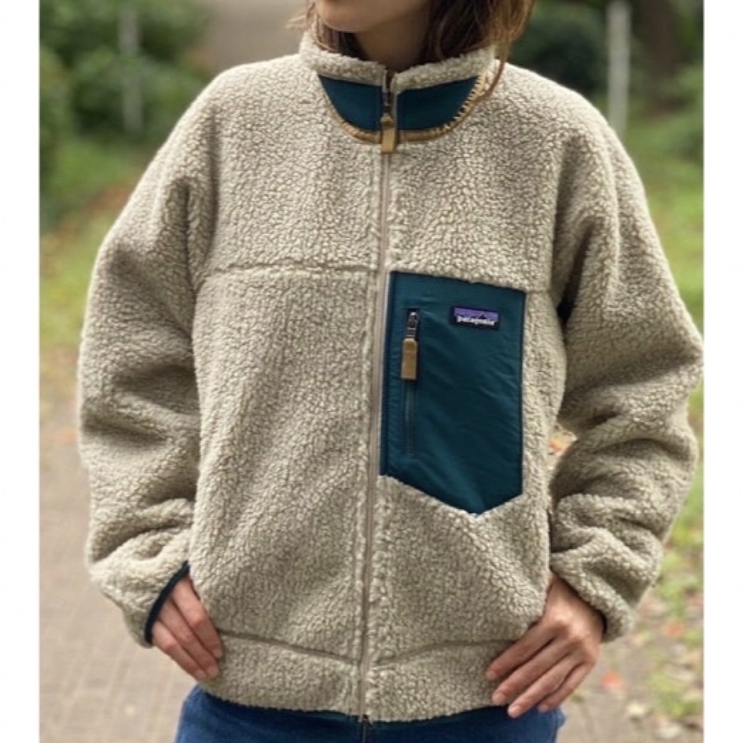 patagonia(パタゴニア)のpatagonia クラシック　レトロX PEBG  ペリカン　グリーン  XS メンズのジャケット/アウター(ブルゾン)の商品写真