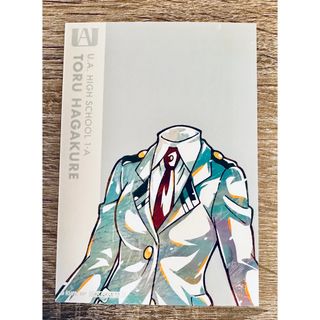 僕のヒーローアカデミア ヒロアカ アニアート 非売品ブロマイド 葉隠透(キャラクターグッズ)