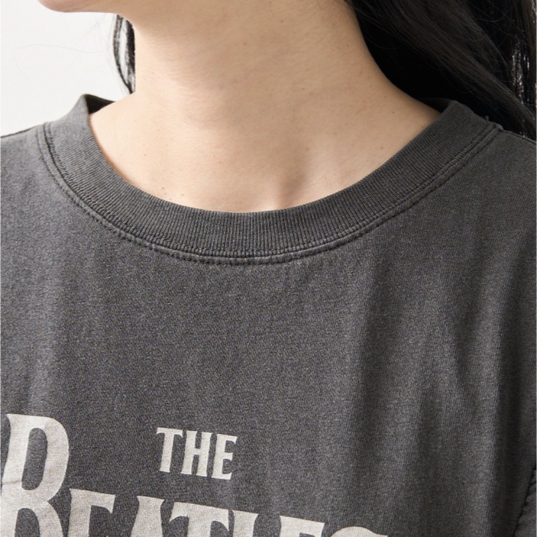 FREAK'S STORE(フリークスストア)の試着のみ【FREAK'S STORE】THE BEATLES フリルロンＴ レディースのトップス(カットソー(長袖/七分))の商品写真