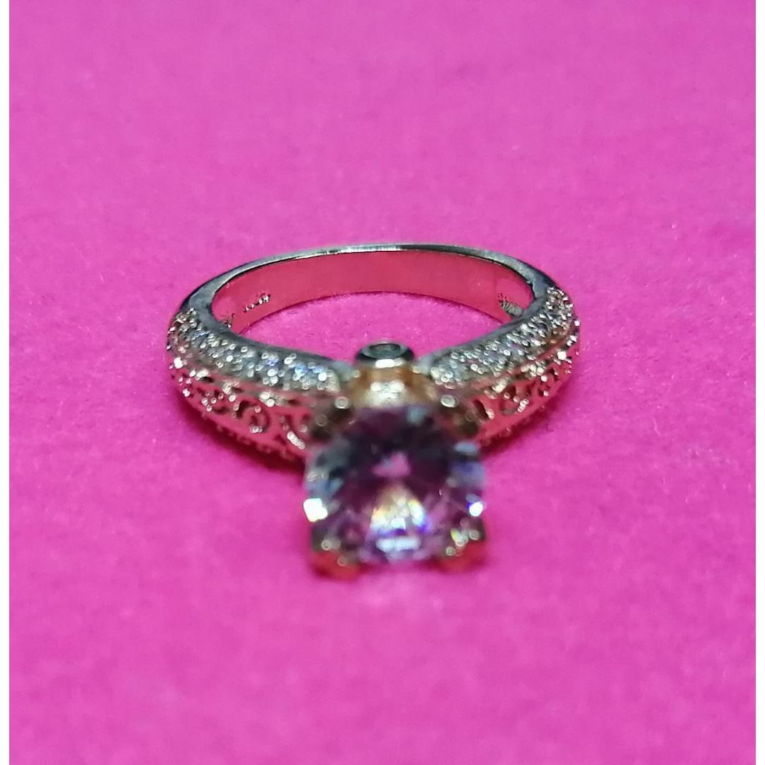 欧風 ブリリアントカット リング キラキラ 指輪 11号 レディースのアクセサリー(リング(指輪))の商品写真