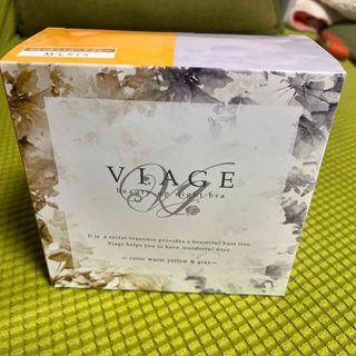 VIAGE Viage ヴィアージュ ナイトブラ イエロー グレー Mサイズ(その他)