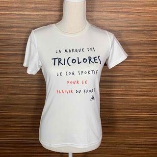 ルコックスポルティフ(le coq sportif)のle coq sportif️ Tシャツ Mサイズ レディース 白 ホワイト(Tシャツ(半袖/袖なし))