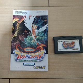 ＧＢＡ　ブレスオブファイア　説明書付き(携帯用ゲームソフト)