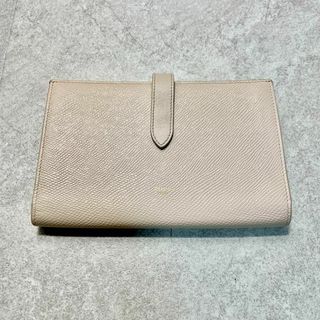 セリーヌ(celine)の【美品✨】CELINE/セリーヌ ラージストラップ ウォレット 二つ折り財布(財布)