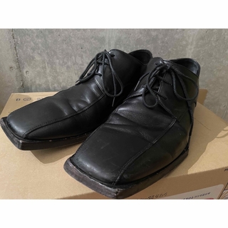 BALENCIAGA バレンシアガ Trooper Derbey Shoes 678410 トルーパー ダービー ブラック ローカット レザーシューズ