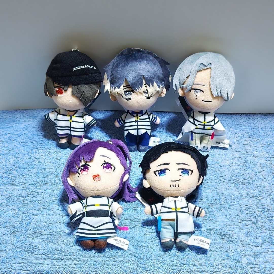 MILGRAM ミルグラム ボールチェーン付きぬいぐるみ Part1 全5種 MILGRAM ミルグラム ボールチェーン付きぬいぐるみ Part1 全5種