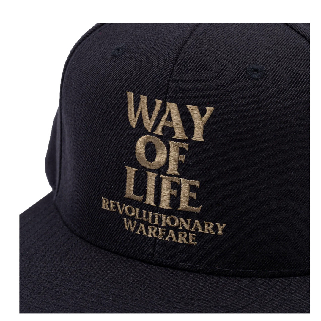 RATS(ラッツ)のEMBROIDERY CAP "WAY OF LIFE" キャップ メンズの帽子(キャップ)の商品写真