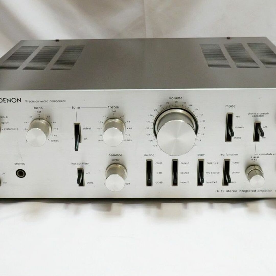 DENON デノン PMA-501 アンプ 昭和 レトロ オーディオ機器 DENON デノン PMA-501 アンプ 昭和 レトロ オーディオ機器