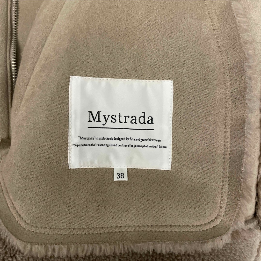 Mystrada(マイストラーダ)のマイストラーダ　ボアライダース　38 レディースのジャケット/アウター(ブルゾン)の商品写真