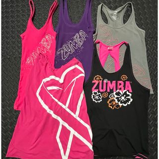 ズンバ(Zumba)のZUMBAウェア　タンクトップ　リメイク品あり(タンクトップ)