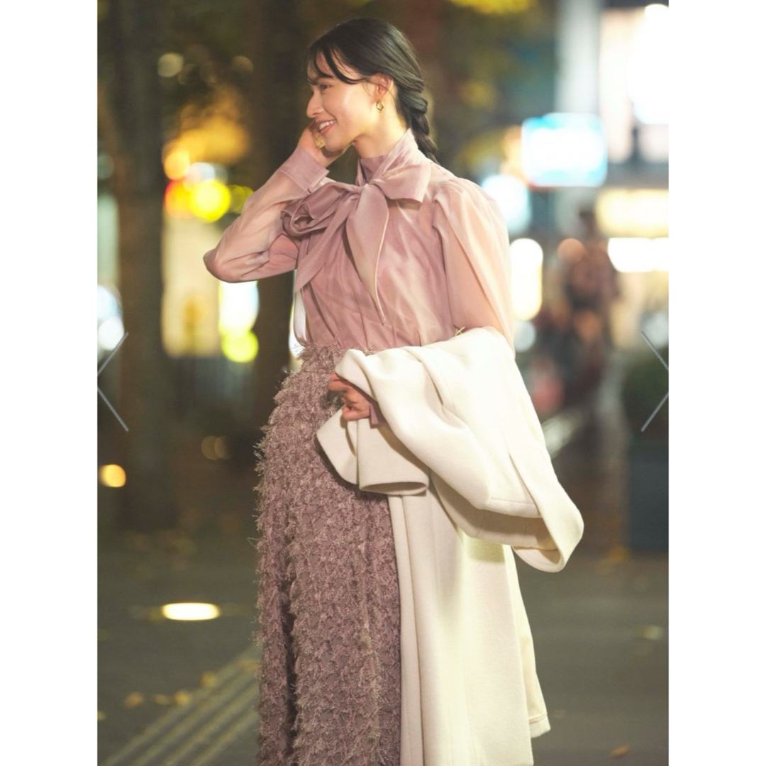 【新品タグ付き】snidel ジャガードフレアスカート