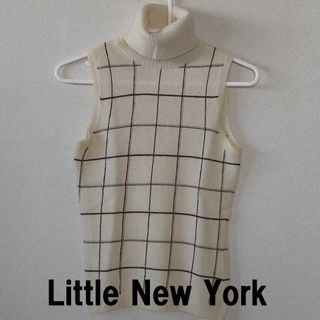 リトルニューヨーク(Little New York)のノースリーブハイネックニット Little New York(リトルニューヨーク(ニット/セーター)