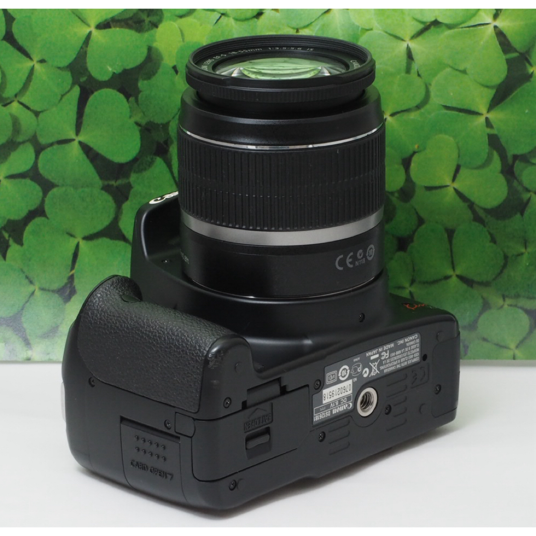 Canon(キヤノン)の【美品】スマホへ転送も可能❤️一眼の入門機 Canon KissX2レンズセット スマホ/家電/カメラのカメラ(デジタル一眼)の商品写真