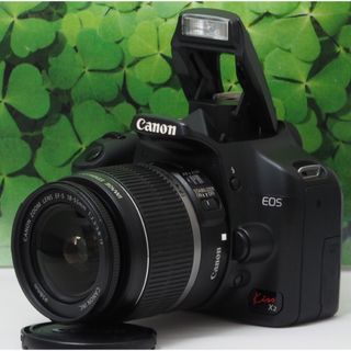 キヤノン(Canon)の【美品】スマホへ転送も可能❤️一眼の入門機 Canon KissX2レンズセット(デジタル一眼)