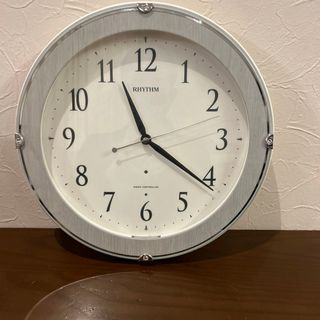 RHYTHM - RHYTHM リズム アラーム付き手巻き式置き時計 稼動品 RHYTHM - RHYTHM リズム アラーム付き手巻き式置き時計 稼動品