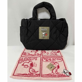 SNOOPY ROOTOTE キルト2ウェイバッグ セット