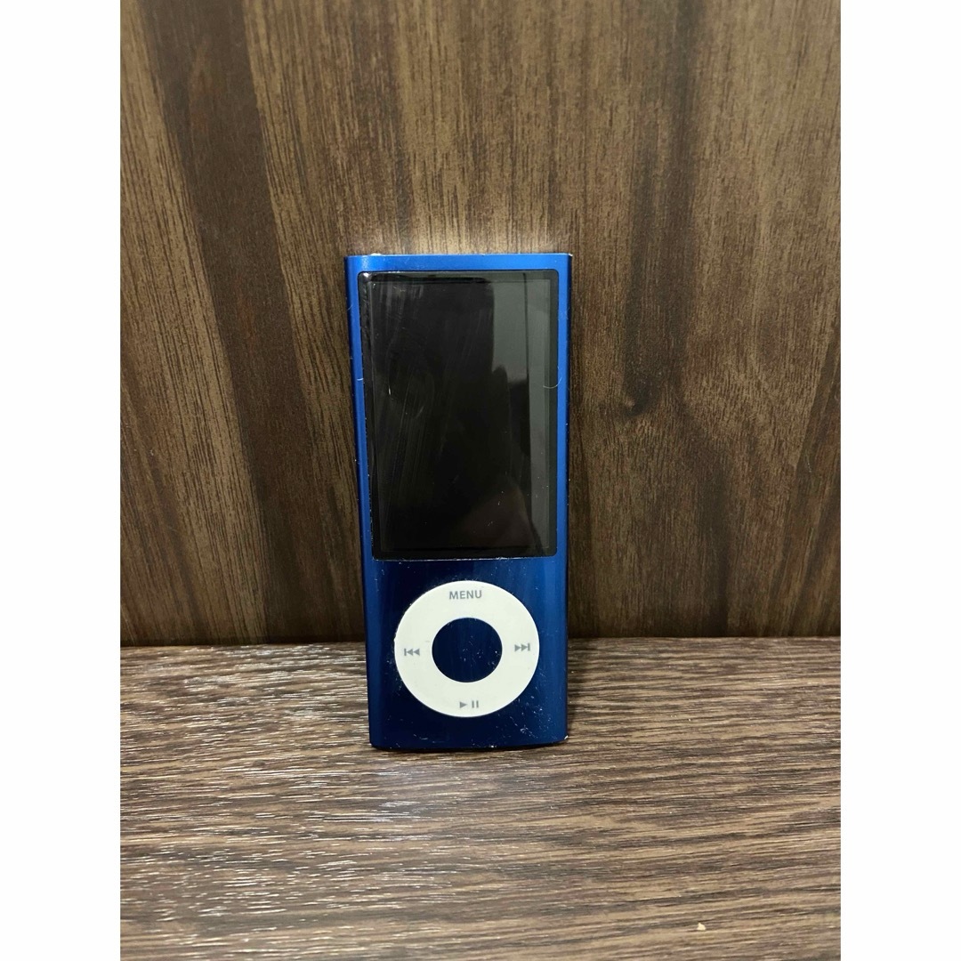 iPod(アイポッド)のiPod nano 第5世代　ブルー スマホ/家電/カメラのオーディオ機器(ポータブルプレーヤー)の商品写真