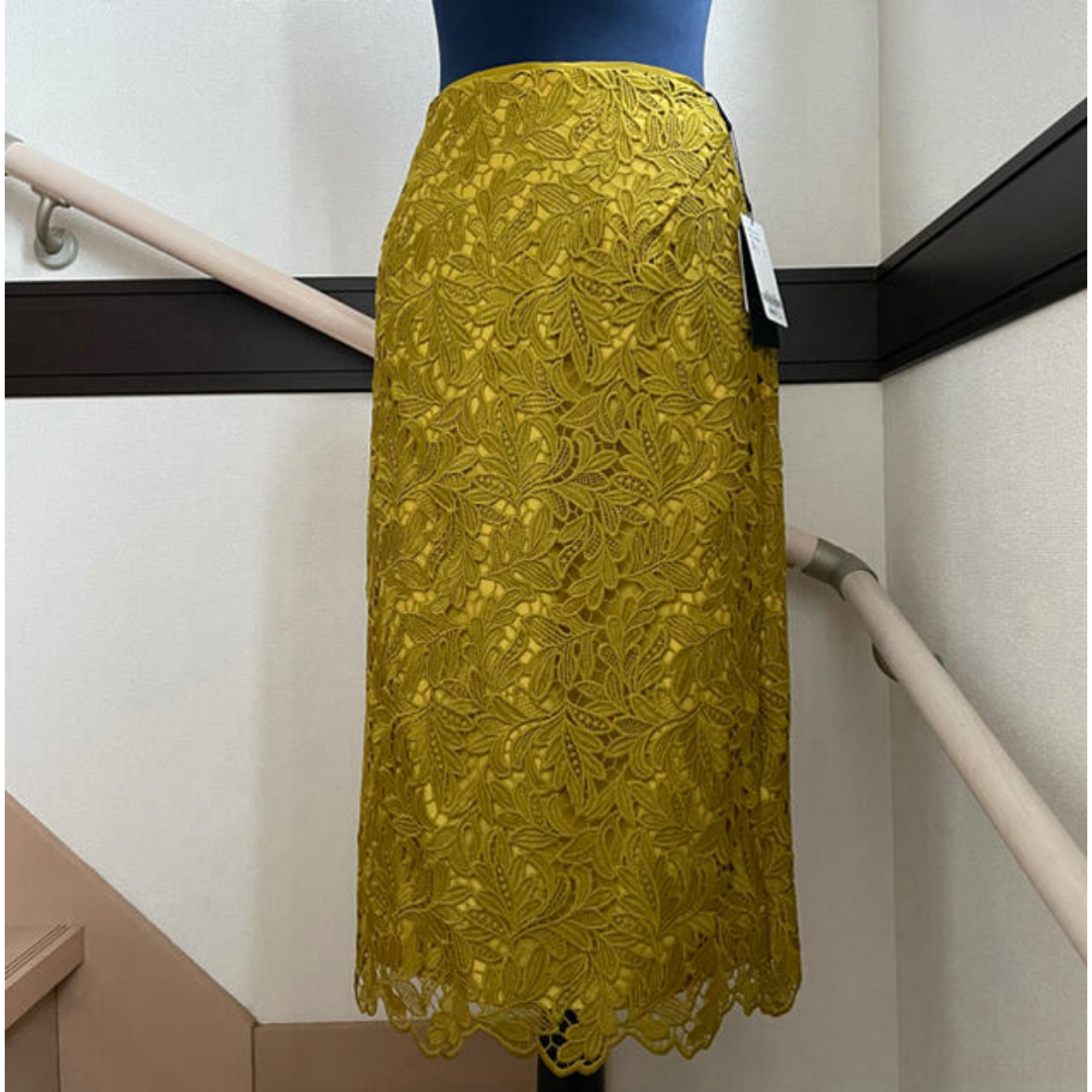 BRAHMIN(ブラーミン)の◇BRAHMIN(ブラーミン)  レーススカート◇38 レディースのスカート(ひざ丈スカート)の商品写真