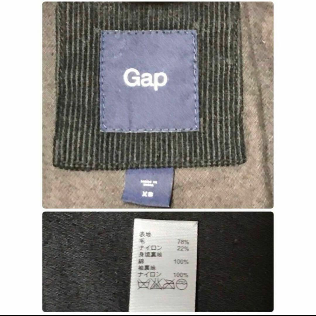 GAP(ギャップ)の【美品】ギャップ　ピーコート　ブラック　E960R メンズのジャケット/アウター(ピーコート)の商品写真