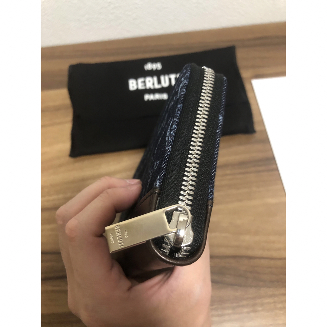 BERLUTI - 希少・限定品 ベルルッティ BERLUTI 長財布 デニム BERLUTI - 希少・限定品 ベルルッティ BERLUTI 長財布 デニム