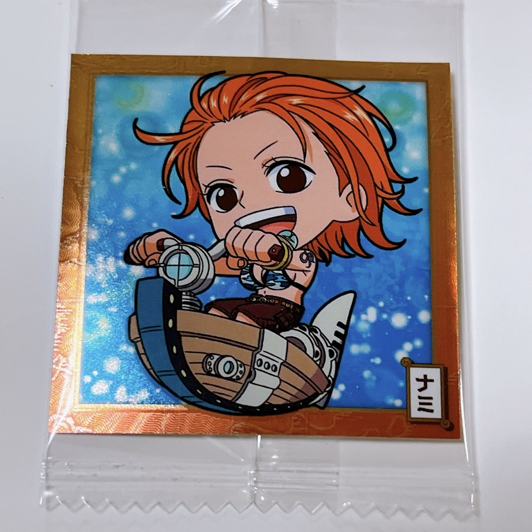 ONE PIECE - ワンピース ウエハースシール log7 ノーマル ナミの ONE PIECE - ワンピース ウエハースシール log7 ノーマル ナミの