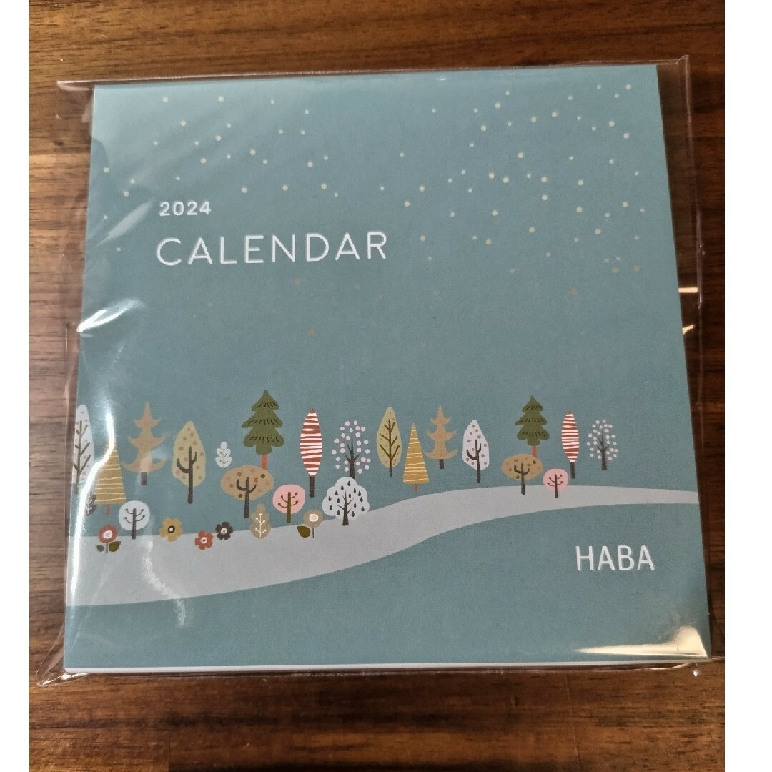 HABA(ハーバー)の【HABA】2024年カレンダー インテリア/住まい/日用品の文房具(カレンダー/スケジュール)の商品写真