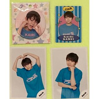 ジャニーズジュニア(ジャニーズJr.)のBoys be 亀井海聖さん　缶バッジ　プロカ　オフショット　2枚(その他)