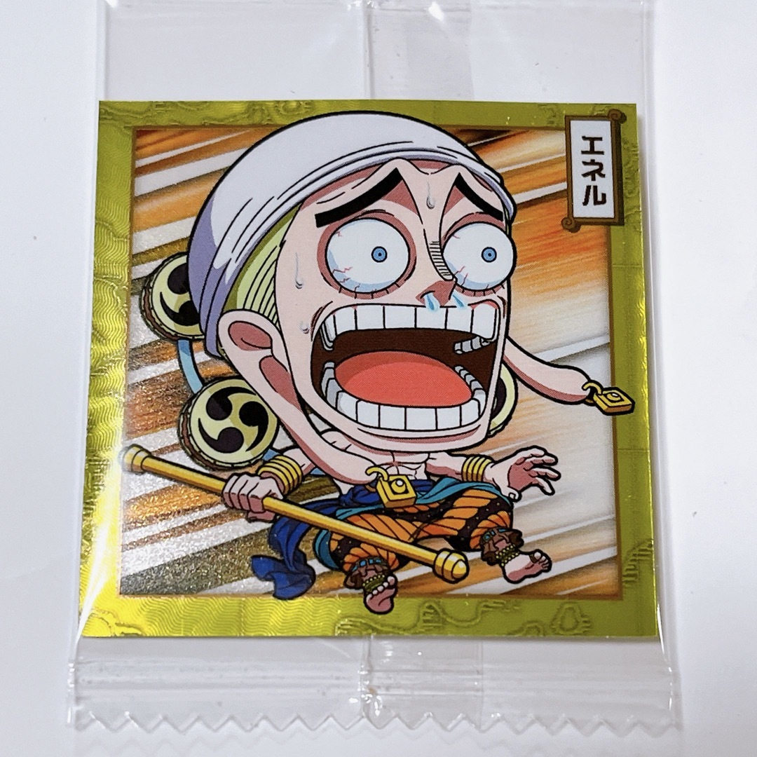 ONE PIECE - ワンピース ウエハースシール log7 ノーマル エネル ONE PIECE - ワンピース ウエハースシール log7 ノーマル エネル