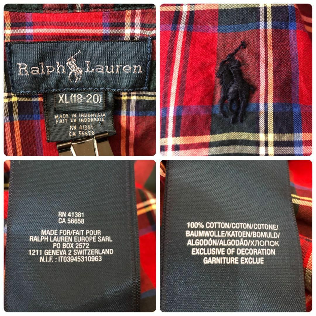 Ralph Lauren(ラルフローレン)のRalph Laurenラルフローレン　チェックシャツ メンズのトップス(シャツ)の商品写真