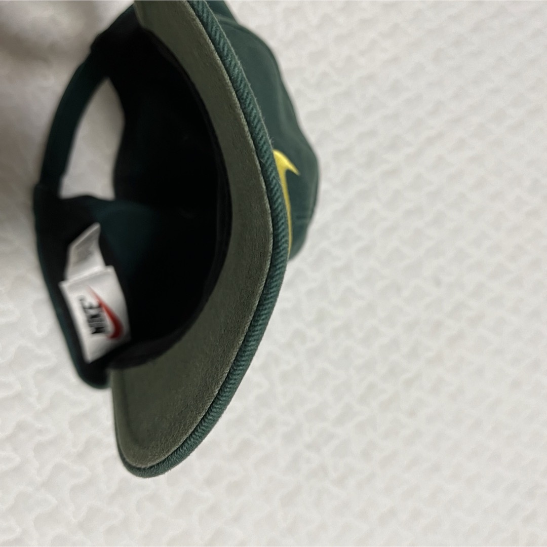 NIKE(ナイキ)のNIKE ヴィンテージ90’sキャップ グリーン メンズの帽子(キャップ)の商品写真