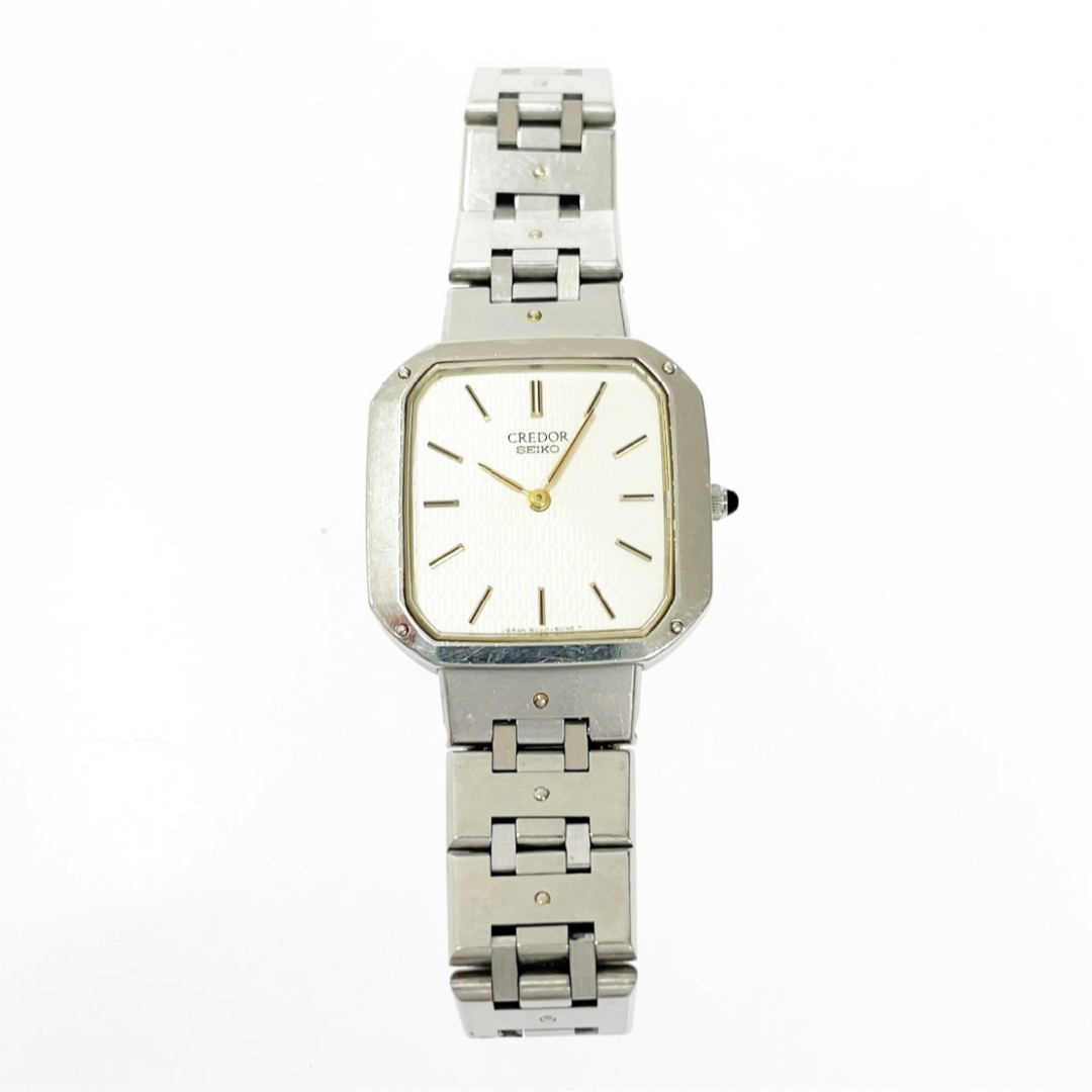 CREDOR(クレドール)のSEIKO セイコー 8420-5030 クレドール スクエア SS レディース レディースのファッション小物(腕時計)の商品写真
