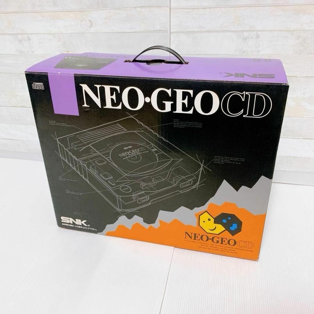 NEO-GEO CD SNK ネオジオCD ゲーム機 家庭用 レトロ 付属品完備