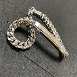 【中古】SLEEK(S.STEEL)ブレスレット     メンズ レディース(ブレスレット)