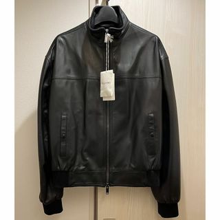 ヴァレンティノ(VALENTINO)のVALENTINO VLTNレザーブルゾン 44　ヴァレンティノ(レザージャケット)