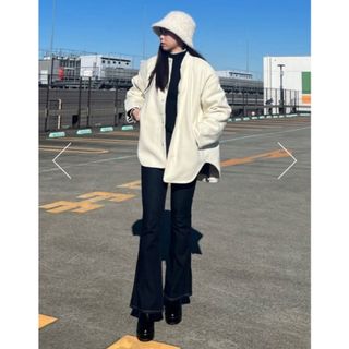 アズールバイマウジー(AZUL by moussy)のAZUL BY MOUSSY リバーシブルキルトジャケット(ブルゾン)