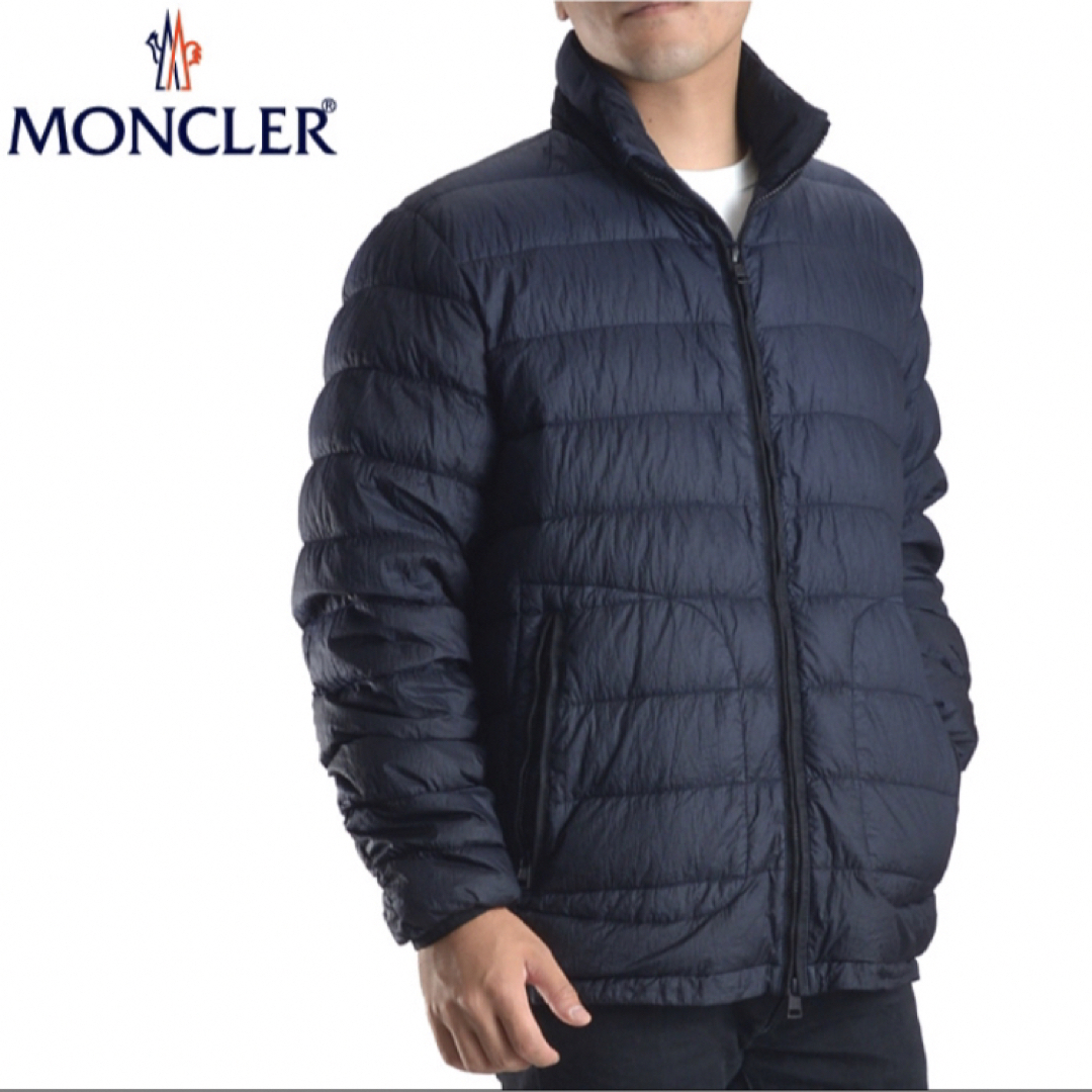 MONCLER(モンクレール)のMONCLER OCTAVIEN ネイビー 5(XXL) ライトダウン メンズのジャケット/アウター(ダウンジャケット)の商品写真