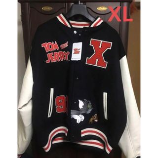 エクストララージ(XLARGE)のXLARGE x Tom and Jerry Versity Jacket(スタジャン)