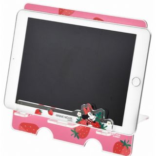 ディズニー(Disney)の新品☆Disney ミニーマウス タブレット&スマホスタンド ディズニー いちご(その他)