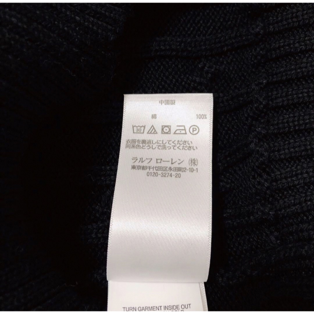 POLO RALPH LAUREN(ポロラルフローレン)の新品　希少　RALPH LAUREN ラルフローレン　コットン　ケーブル　ニット レディースのトップス(ニット/セーター)の商品写真