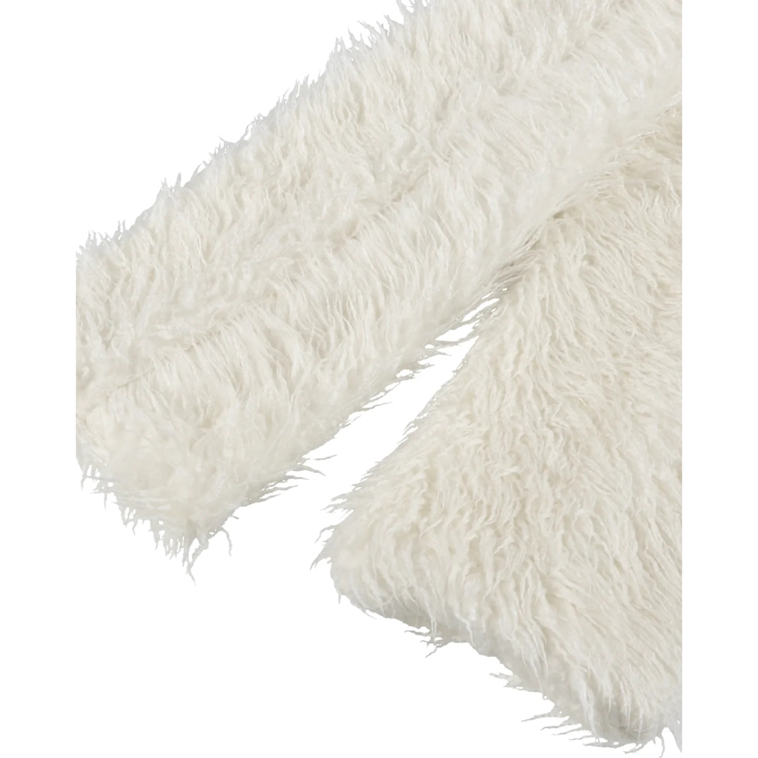 STUDIOUS(ステュディオス)のDICH HENDERSON FAKE FUR MUFFLER / white レディースのファッション小物(マフラー/ショール)の商品写真