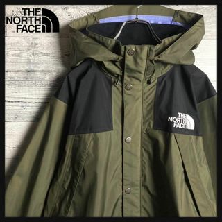 ザノースフェイス(THE NORTH FACE)の【美品　フード収納可能】ノースフェイス☆ワンポイントロゴ入りマウンテンパーカー(マウンテンパーカー)