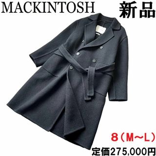 ♀【新品◆定価27.5万◆特別版】マッキントッシュ ウールトレンチコート 8 黒