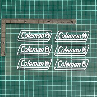 コールマン(Coleman)のアウトドア Coleman コールマン カッティングステッカー　小６枚(その他)