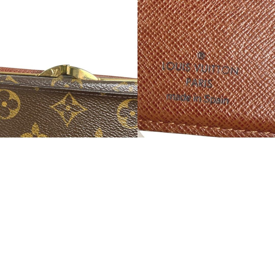 LOUIS VUITTON(ルイヴィトン)のルイヴィトン M61663 二つ折り財布 ブラウン  LOUIS VUITTON ポルト モネ・ビエ ヴィエノア モノグラム レディースのファッション小物(財布)の商品写真