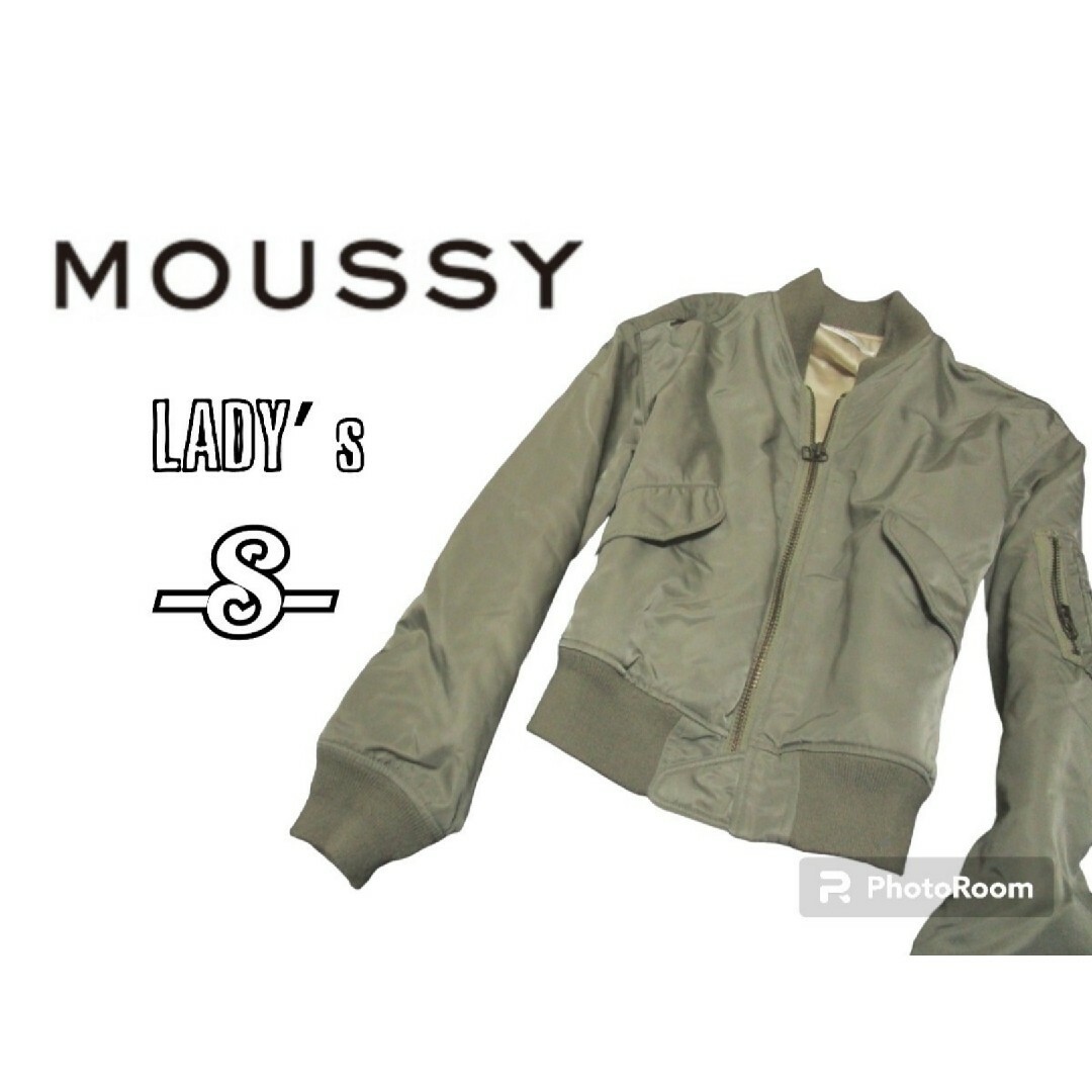 moussy(マウジー)のレディースS◇MOUSSY◇ボンバージャケット MA1 レディースのジャケット/アウター(ブルゾン)の商品写真