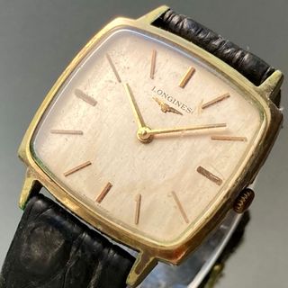 ロンジン(LONGINES)の【動作品】ロンジン LONGINES アンティーク 腕時計 手巻き メンズ(腕時計(アナログ))