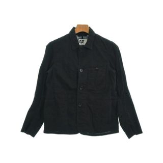 エンジニアードガーメンツ(Engineered Garments)のEngineered Garments カバーオール 1(S位) 黒 【古着】【中古】(カバーオール)