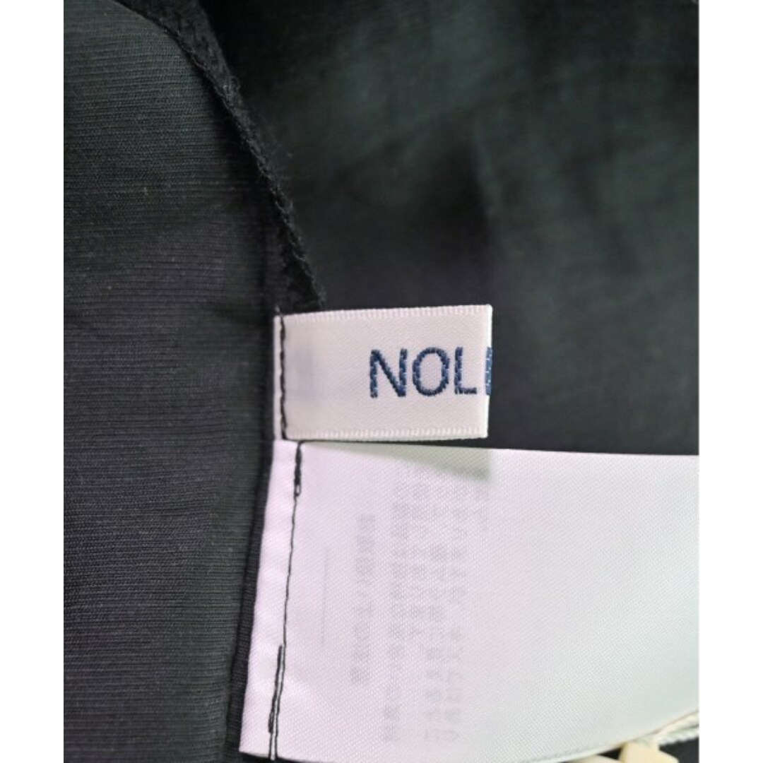 NOLLEY'S(ノーリーズ)のNolley's ノーリーズ ブラウス 38(M位) 黒 【古着】【中古】 レディースのトップス(シャツ/ブラウス(長袖/七分))の商品写真