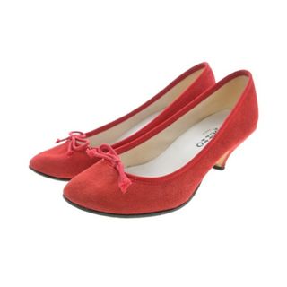 レペット(repetto)のrepetto レペット パンプス EU36(22.5cm位) 赤 【古着】【中古】(ハイヒール/パンプス)