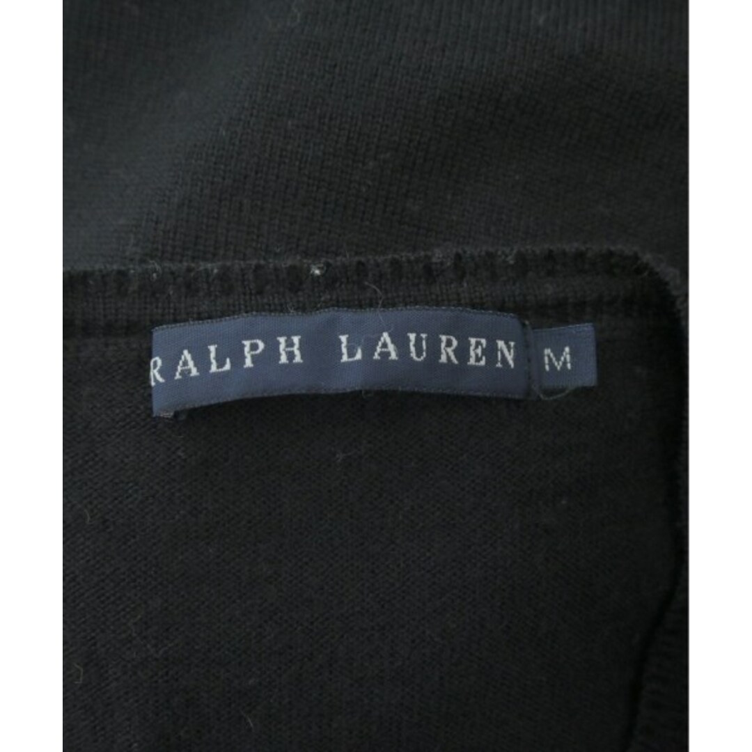 POLO RALPH LAUREN(ポロラルフローレン)のPolo Ralph Lauren ポロラルフローレン カーディガン M 黒 【古着】【中古】 レディースのトップス(カーディガン)の商品写真